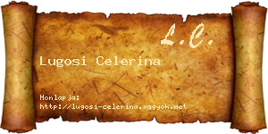 Lugosi Celerina névjegykártya